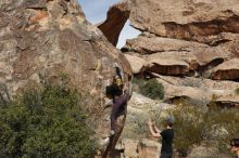 Bouldering in Hueco Tanks on 02/28/2020 with Blue Lizard Climbing and Yoga

Filename: SRM_20200228_1150490.jpg
Aperture: f/7.1
Shutter Speed: 1/500
Body: Canon EOS-1D Mark II
Lens: Canon EF 16-35mm f/2.8 L