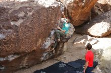 Bouldering in Hueco Tanks on 02/28/2020 with Blue Lizard Climbing and Yoga

Filename: SRM_20200228_1152140.jpg
Aperture: f/5.0
Shutter Speed: 1/250
Body: Canon EOS-1D Mark II
Lens: Canon EF 16-35mm f/2.8 L