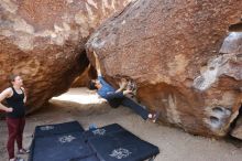 Bouldering in Hueco Tanks on 02/28/2020 with Blue Lizard Climbing and Yoga

Filename: SRM_20200228_1200420.jpg
Aperture: f/4.0
Shutter Speed: 1/250
Body: Canon EOS-1D Mark II
Lens: Canon EF 16-35mm f/2.8 L