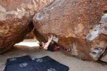 Bouldering in Hueco Tanks on 02/28/2020 with Blue Lizard Climbing and Yoga

Filename: SRM_20200228_1201070.jpg
Aperture: f/4.5
Shutter Speed: 1/250
Body: Canon EOS-1D Mark II
Lens: Canon EF 16-35mm f/2.8 L