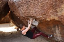 Bouldering in Hueco Tanks on 02/28/2020 with Blue Lizard Climbing and Yoga

Filename: SRM_20200228_1201090.jpg
Aperture: f/4.5
Shutter Speed: 1/250
Body: Canon EOS-1D Mark II
Lens: Canon EF 16-35mm f/2.8 L