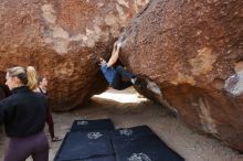 Bouldering in Hueco Tanks on 02/28/2020 with Blue Lizard Climbing and Yoga

Filename: SRM_20200228_1204020.jpg
Aperture: f/5.0
Shutter Speed: 1/250
Body: Canon EOS-1D Mark II
Lens: Canon EF 16-35mm f/2.8 L