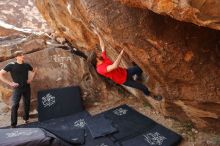 Bouldering in Hueco Tanks on 02/28/2020 with Blue Lizard Climbing and Yoga

Filename: SRM_20200228_1213480.jpg
Aperture: f/5.0
Shutter Speed: 1/320
Body: Canon EOS-1D Mark II
Lens: Canon EF 16-35mm f/2.8 L