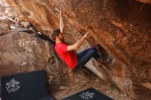 Bouldering in Hueco Tanks on 02/28/2020 with Blue Lizard Climbing and Yoga

Filename: SRM_20200228_1213490.jpg
Aperture: f/5.0
Shutter Speed: 1/320
Body: Canon EOS-1D Mark II
Lens: Canon EF 16-35mm f/2.8 L