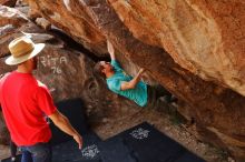 Bouldering in Hueco Tanks on 02/28/2020 with Blue Lizard Climbing and Yoga

Filename: SRM_20200228_1218560.jpg
Aperture: f/6.3
Shutter Speed: 1/250
Body: Canon EOS-1D Mark II
Lens: Canon EF 16-35mm f/2.8 L