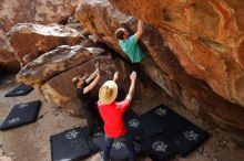 Bouldering in Hueco Tanks on 02/28/2020 with Blue Lizard Climbing and Yoga

Filename: SRM_20200228_1219060.jpg
Aperture: f/8.0
Shutter Speed: 1/250
Body: Canon EOS-1D Mark II
Lens: Canon EF 16-35mm f/2.8 L