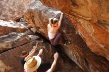 Bouldering in Hueco Tanks on 02/28/2020 with Blue Lizard Climbing and Yoga

Filename: SRM_20200228_1221210.jpg
Aperture: f/7.1
Shutter Speed: 1/250
Body: Canon EOS-1D Mark II
Lens: Canon EF 16-35mm f/2.8 L