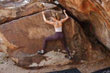 Bouldering in Hueco Tanks on 02/28/2020 with Blue Lizard Climbing and Yoga

Filename: SRM_20200228_1224390.jpg
Aperture: f/5.6
Shutter Speed: 1/250
Body: Canon EOS-1D Mark II
Lens: Canon EF 16-35mm f/2.8 L