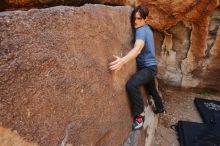 Bouldering in Hueco Tanks on 02/28/2020 with Blue Lizard Climbing and Yoga

Filename: SRM_20200228_1225120.jpg
Aperture: f/5.6
Shutter Speed: 1/250
Body: Canon EOS-1D Mark II
Lens: Canon EF 16-35mm f/2.8 L