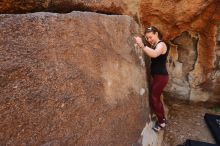 Bouldering in Hueco Tanks on 02/28/2020 with Blue Lizard Climbing and Yoga

Filename: SRM_20200228_1225400.jpg
Aperture: f/5.6
Shutter Speed: 1/250
Body: Canon EOS-1D Mark II
Lens: Canon EF 16-35mm f/2.8 L