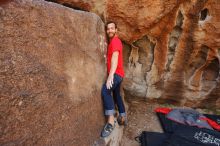 Bouldering in Hueco Tanks on 02/28/2020 with Blue Lizard Climbing and Yoga

Filename: SRM_20200228_1227360.jpg
Aperture: f/5.6
Shutter Speed: 1/250
Body: Canon EOS-1D Mark II
Lens: Canon EF 16-35mm f/2.8 L