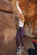 Bouldering in Hueco Tanks on 02/28/2020 with Blue Lizard Climbing and Yoga

Filename: SRM_20200228_1229530.jpg
Aperture: f/5.6
Shutter Speed: 1/250
Body: Canon EOS-1D Mark II
Lens: Canon EF 16-35mm f/2.8 L