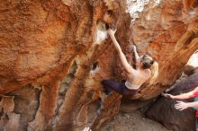 Bouldering in Hueco Tanks on 02/28/2020 with Blue Lizard Climbing and Yoga

Filename: SRM_20200228_1230570.jpg
Aperture: f/5.6
Shutter Speed: 1/250
Body: Canon EOS-1D Mark II
Lens: Canon EF 16-35mm f/2.8 L