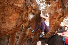 Bouldering in Hueco Tanks on 02/28/2020 with Blue Lizard Climbing and Yoga

Filename: SRM_20200228_1231060.jpg
Aperture: f/6.3
Shutter Speed: 1/250
Body: Canon EOS-1D Mark II
Lens: Canon EF 16-35mm f/2.8 L