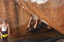 Bouldering in Hueco Tanks on 02/28/2020 with Blue Lizard Climbing and Yoga

Filename: SRM_20200228_1236350.jpg
Aperture: f/8.0
Shutter Speed: 1/250
Body: Canon EOS-1D Mark II
Lens: Canon EF 16-35mm f/2.8 L