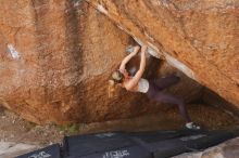 Bouldering in Hueco Tanks on 02/28/2020 with Blue Lizard Climbing and Yoga

Filename: SRM_20200228_1238350.jpg
Aperture: f/8.0
Shutter Speed: 1/250
Body: Canon EOS-1D Mark II
Lens: Canon EF 16-35mm f/2.8 L