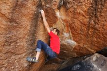 Bouldering in Hueco Tanks on 02/28/2020 with Blue Lizard Climbing and Yoga

Filename: SRM_20200228_1241570.jpg
Aperture: f/7.1
Shutter Speed: 1/250
Body: Canon EOS-1D Mark II
Lens: Canon EF 16-35mm f/2.8 L