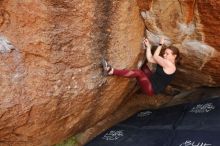 Bouldering in Hueco Tanks on 02/28/2020 with Blue Lizard Climbing and Yoga

Filename: SRM_20200228_1243460.jpg
Aperture: f/7.1
Shutter Speed: 1/250
Body: Canon EOS-1D Mark II
Lens: Canon EF 16-35mm f/2.8 L