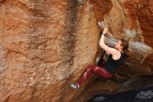 Bouldering in Hueco Tanks on 02/28/2020 with Blue Lizard Climbing and Yoga

Filename: SRM_20200228_1248480.jpg
Aperture: f/8.0
Shutter Speed: 1/250
Body: Canon EOS-1D Mark II
Lens: Canon EF 16-35mm f/2.8 L