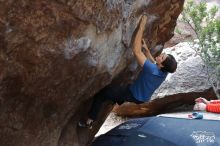 Bouldering in Hueco Tanks on 02/28/2020 with Blue Lizard Climbing and Yoga

Filename: SRM_20200228_1308230.jpg
Aperture: f/5.0
Shutter Speed: 1/250
Body: Canon EOS-1D Mark II
Lens: Canon EF 16-35mm f/2.8 L