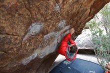 Bouldering in Hueco Tanks on 02/28/2020 with Blue Lizard Climbing and Yoga

Filename: SRM_20200228_1319010.jpg
Aperture: f/4.5
Shutter Speed: 1/250
Body: Canon EOS-1D Mark II
Lens: Canon EF 16-35mm f/2.8 L