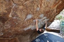 Bouldering in Hueco Tanks on 02/28/2020 with Blue Lizard Climbing and Yoga

Filename: SRM_20200228_1322540.jpg
Aperture: f/4.0
Shutter Speed: 1/250
Body: Canon EOS-1D Mark II
Lens: Canon EF 16-35mm f/2.8 L