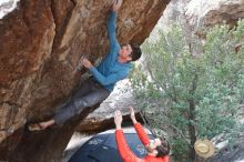 Bouldering in Hueco Tanks on 02/28/2020 with Blue Lizard Climbing and Yoga

Filename: SRM_20200228_1324221.jpg
Aperture: f/5.0
Shutter Speed: 1/250
Body: Canon EOS-1D Mark II
Lens: Canon EF 16-35mm f/2.8 L