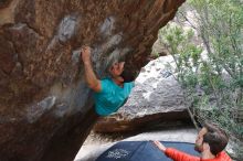 Bouldering in Hueco Tanks on 02/28/2020 with Blue Lizard Climbing and Yoga

Filename: SRM_20200228_1326091.jpg
Aperture: f/5.6
Shutter Speed: 1/250
Body: Canon EOS-1D Mark II
Lens: Canon EF 16-35mm f/2.8 L