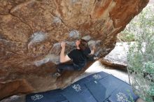 Bouldering in Hueco Tanks on 02/28/2020 with Blue Lizard Climbing and Yoga

Filename: SRM_20200228_1326540.jpg
Aperture: f/4.0
Shutter Speed: 1/250
Body: Canon EOS-1D Mark II
Lens: Canon EF 16-35mm f/2.8 L