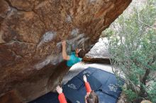 Bouldering in Hueco Tanks on 02/28/2020 with Blue Lizard Climbing and Yoga

Filename: SRM_20200228_1334490.jpg
Aperture: f/4.5
Shutter Speed: 1/250
Body: Canon EOS-1D Mark II
Lens: Canon EF 16-35mm f/2.8 L