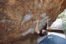 Bouldering in Hueco Tanks on 02/28/2020 with Blue Lizard Climbing and Yoga

Filename: SRM_20200228_1335400.jpg
Aperture: f/4.0
Shutter Speed: 1/250
Body: Canon EOS-1D Mark II
Lens: Canon EF 16-35mm f/2.8 L