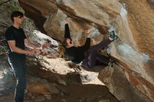 Bouldering in Hueco Tanks on 02/28/2020 with Blue Lizard Climbing and Yoga

Filename: SRM_20200228_1421420.jpg
Aperture: f/8.0
Shutter Speed: 1/250
Body: Canon EOS-1D Mark II
Lens: Canon EF 16-35mm f/2.8 L