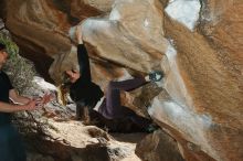 Bouldering in Hueco Tanks on 02/28/2020 with Blue Lizard Climbing and Yoga

Filename: SRM_20200228_1421450.jpg
Aperture: f/8.0
Shutter Speed: 1/250
Body: Canon EOS-1D Mark II
Lens: Canon EF 16-35mm f/2.8 L