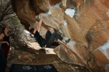 Bouldering in Hueco Tanks on 02/28/2020 with Blue Lizard Climbing and Yoga

Filename: SRM_20200228_1424150.jpg
Aperture: f/8.0
Shutter Speed: 1/250
Body: Canon EOS-1D Mark II
Lens: Canon EF 16-35mm f/2.8 L