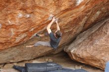 Bouldering in Hueco Tanks on 02/28/2020 with Blue Lizard Climbing and Yoga

Filename: SRM_20200228_1430510.jpg
Aperture: f/5.6
Shutter Speed: 1/250
Body: Canon EOS-1D Mark II
Lens: Canon EF 16-35mm f/2.8 L