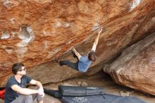 Bouldering in Hueco Tanks on 02/28/2020 with Blue Lizard Climbing and Yoga

Filename: SRM_20200228_1431490.jpg
Aperture: f/5.6
Shutter Speed: 1/250
Body: Canon EOS-1D Mark II
Lens: Canon EF 16-35mm f/2.8 L