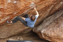 Bouldering in Hueco Tanks on 02/28/2020 with Blue Lizard Climbing and Yoga

Filename: SRM_20200228_1431550.jpg
Aperture: f/5.6
Shutter Speed: 1/250
Body: Canon EOS-1D Mark II
Lens: Canon EF 16-35mm f/2.8 L