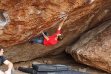 Bouldering in Hueco Tanks on 02/28/2020 with Blue Lizard Climbing and Yoga

Filename: SRM_20200228_1448090.jpg
Aperture: f/7.1
Shutter Speed: 1/250
Body: Canon EOS-1D Mark II
Lens: Canon EF 16-35mm f/2.8 L