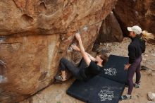 Bouldering in Hueco Tanks on 02/28/2020 with Blue Lizard Climbing and Yoga

Filename: SRM_20200228_1455220.jpg
Aperture: f/7.1
Shutter Speed: 1/250
Body: Canon EOS-1D Mark II
Lens: Canon EF 16-35mm f/2.8 L