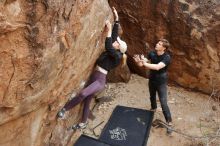 Bouldering in Hueco Tanks on 02/28/2020 with Blue Lizard Climbing and Yoga

Filename: SRM_20200228_1458590.jpg
Aperture: f/5.6
Shutter Speed: 1/250
Body: Canon EOS-1D Mark II
Lens: Canon EF 16-35mm f/2.8 L