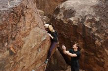 Bouldering in Hueco Tanks on 02/28/2020 with Blue Lizard Climbing and Yoga

Filename: SRM_20200228_1459090.jpg
Aperture: f/7.1
Shutter Speed: 1/250
Body: Canon EOS-1D Mark II
Lens: Canon EF 16-35mm f/2.8 L