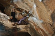 Bouldering in Hueco Tanks on 02/28/2020 with Blue Lizard Climbing and Yoga

Filename: SRM_20200228_1503160.jpg
Aperture: f/6.3
Shutter Speed: 1/250
Body: Canon EOS-1D Mark II
Lens: Canon EF 16-35mm f/2.8 L