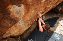 Bouldering in Hueco Tanks on 02/28/2020 with Blue Lizard Climbing and Yoga

Filename: SRM_20200228_1515420.jpg
Aperture: f/8.0
Shutter Speed: 1/250
Body: Canon EOS-1D Mark II
Lens: Canon EF 16-35mm f/2.8 L