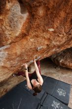 Bouldering in Hueco Tanks on 02/28/2020 with Blue Lizard Climbing and Yoga

Filename: SRM_20200228_1518260.jpg
Aperture: f/6.3
Shutter Speed: 1/250
Body: Canon EOS-1D Mark II
Lens: Canon EF 16-35mm f/2.8 L