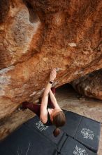 Bouldering in Hueco Tanks on 02/28/2020 with Blue Lizard Climbing and Yoga

Filename: SRM_20200228_1518261.jpg
Aperture: f/6.3
Shutter Speed: 1/250
Body: Canon EOS-1D Mark II
Lens: Canon EF 16-35mm f/2.8 L