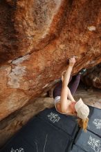 Bouldering in Hueco Tanks on 02/28/2020 with Blue Lizard Climbing and Yoga

Filename: SRM_20200228_1519280.jpg
Aperture: f/7.1
Shutter Speed: 1/250
Body: Canon EOS-1D Mark II
Lens: Canon EF 16-35mm f/2.8 L