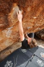 Bouldering in Hueco Tanks on 02/28/2020 with Blue Lizard Climbing and Yoga

Filename: SRM_20200228_1526580.jpg
Aperture: f/7.1
Shutter Speed: 1/250
Body: Canon EOS-1D Mark II
Lens: Canon EF 16-35mm f/2.8 L