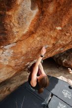 Bouldering in Hueco Tanks on 02/28/2020 with Blue Lizard Climbing and Yoga

Filename: SRM_20200228_1527360.jpg
Aperture: f/8.0
Shutter Speed: 1/250
Body: Canon EOS-1D Mark II
Lens: Canon EF 16-35mm f/2.8 L