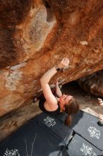 Bouldering in Hueco Tanks on 02/28/2020 with Blue Lizard Climbing and Yoga

Filename: SRM_20200228_1527410.jpg
Aperture: f/8.0
Shutter Speed: 1/250
Body: Canon EOS-1D Mark II
Lens: Canon EF 16-35mm f/2.8 L