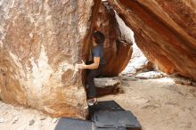 Bouldering in Hueco Tanks on 02/28/2020 with Blue Lizard Climbing and Yoga

Filename: SRM_20200228_1544540.jpg
Aperture: f/4.5
Shutter Speed: 1/250
Body: Canon EOS-1D Mark II
Lens: Canon EF 16-35mm f/2.8 L